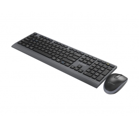 Gembird KBS-WPS-02 | Keyboard and Mouse Set | Wireless | US | Bluetooth | Black