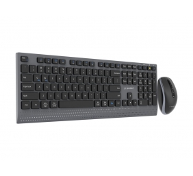 Gembird KBS-WPS-02 | Keyboard and Mouse Set | Wireless | US | Bluetooth | Black