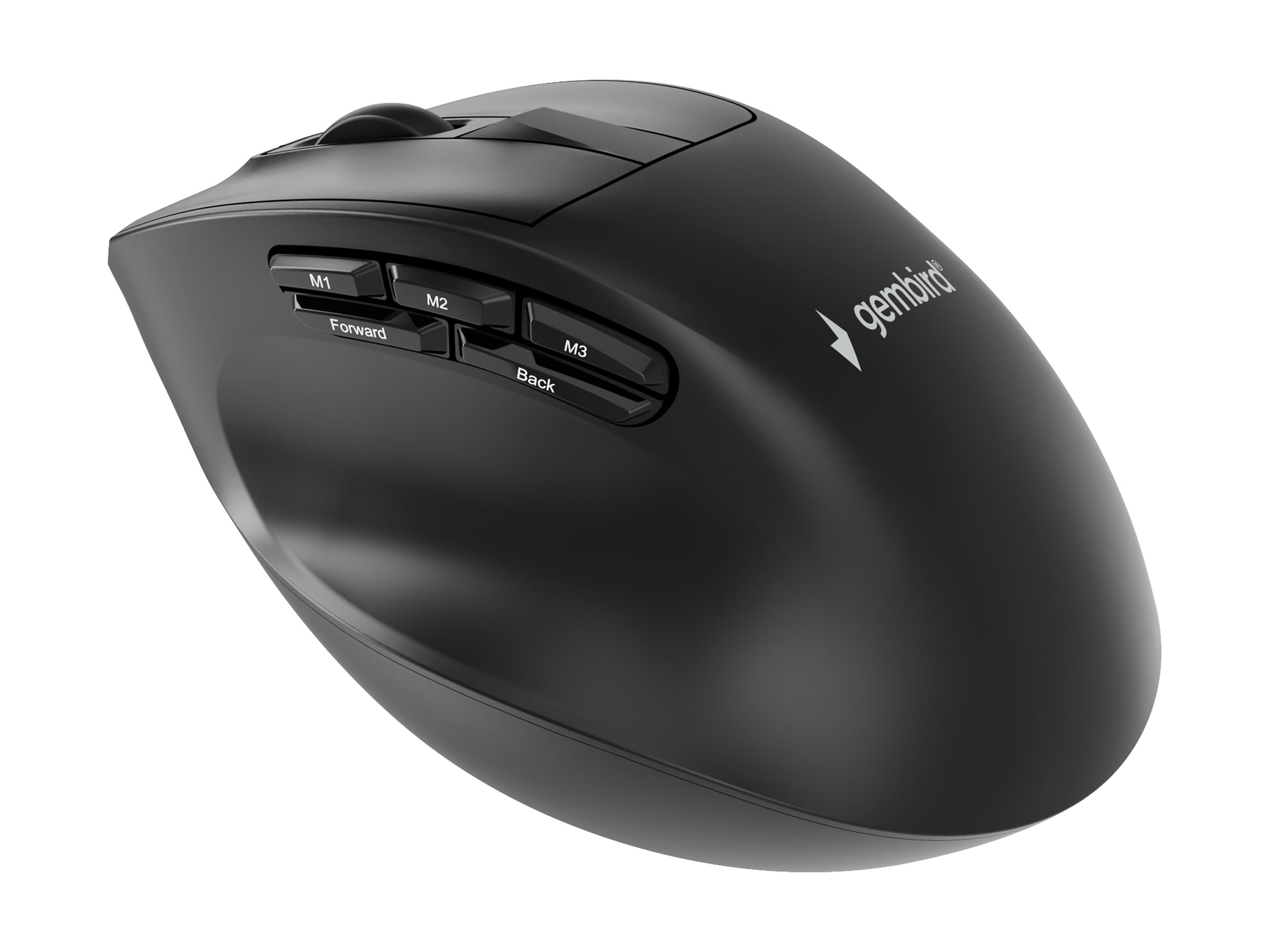 Gembird Triple-mode mouse | MUSW3-9B-01 | Wireless | 2.4G, Bluetooth | Black