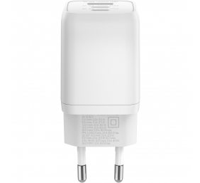 Goobay 65 W USB-C PD GaN Multiport Fast Charger Nano, White | Goobay | 65 W USB-C PD GaN Multiport Fast Charger Nano
