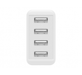 Goobay 44962 30 W USB-A Multiport Charger, White