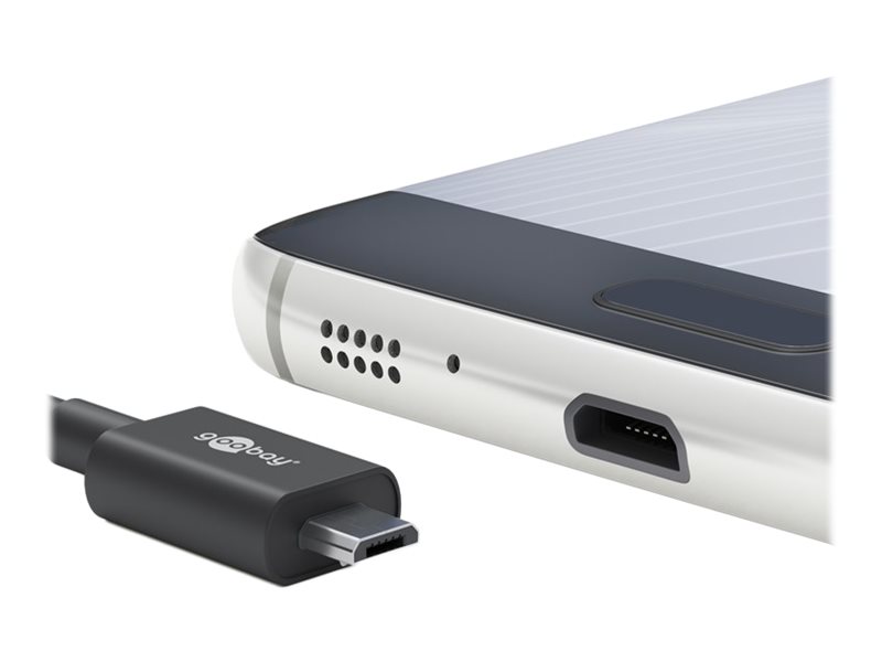 Goobay Micro-USB Charging and Sync Cable 2m