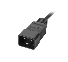 Lanberg Power Distribution unit (PDU) 19" 1U 16A 2M 4x C19 6x IEC C13 Sockets C20 | PDU-04I1906I-0200-C20-BK