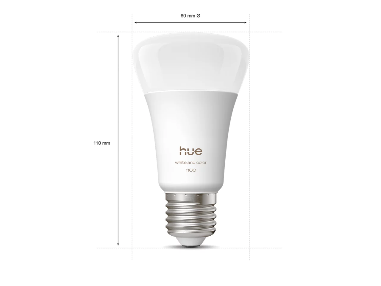 Philips Hue Starter set: 3 smart E27 bulbs, dimmer switch, Hue Bridge Pro | E27 | White and colored light