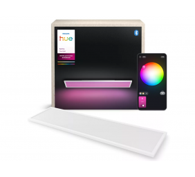 Philips Hue Surimu rectangular panel light, 120 x 30 cm | 2000-6500 Hue White Color Ambiance | Bluetooth, Zigbee
