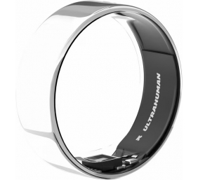 Ultrahuman | Ring Air | Space Silver | Size 8 | Smart Ring