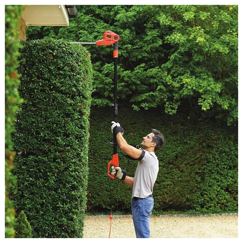 BLACK & DECKER | Telescopic hedge trimmer, PH5551-QS, 550 W