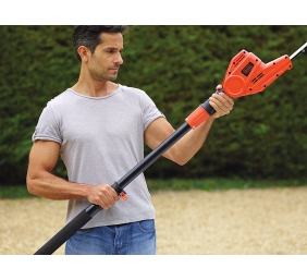 BLACK & DECKER | Telescopic hedge trimmer, PH5551-QS, 550 W