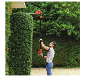BLACK & DECKER | Telescopic hedge trimmer, PH5551-QS, 550 W