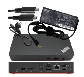 Lenovo Renewed ThinkPad Universal USB-C Dock 40AY 90W Used incl. PSU