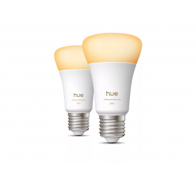 Philips Hue WA 810 A60 2P EU | E27 | 6 W | White and colour light | Bluetooth and Zigbee
