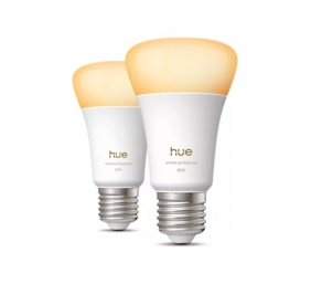 Philips Hue WA 810 A60 2P EU | E27 | 6 W | White and colour light | Bluetooth and Zigbee