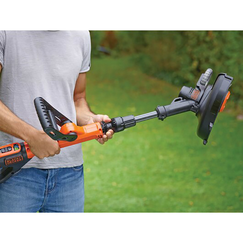 BLACK & DECKER Lawnmower-trimmer STC1840EPC-QW, 18V, 1x4.0 Ah | Cordless