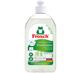 Frosch jautriai odai skirtas indų ploviklis su provitaminu B5, 500 ml