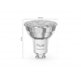 Philips Hue E WCA 345 GU10 3P EU | E27 | 8 W | 16 million colors, White and colored light