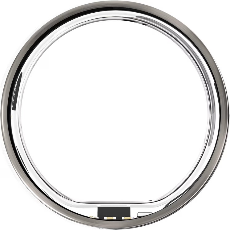 Ultrahuman | Ring Air | Raw Titanium | Size 8 | Smart Ring