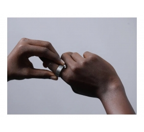 Ultrahuman | Ring Air | Raw Titanium | Size 8 | Smart Ring