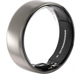 Ultrahuman | Ring Air | Raw Titanium | Size 8 | Smart Ring