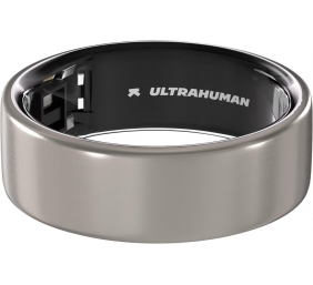 Ultrahuman | Ring Air | Raw Titanium | Size 8 | Smart Ring