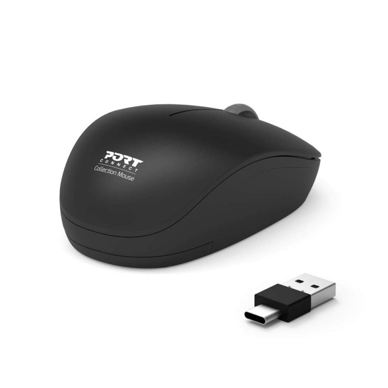 PORT CONNECT Mouse | Collection II | Wireless | 2.4 GHz | Black
