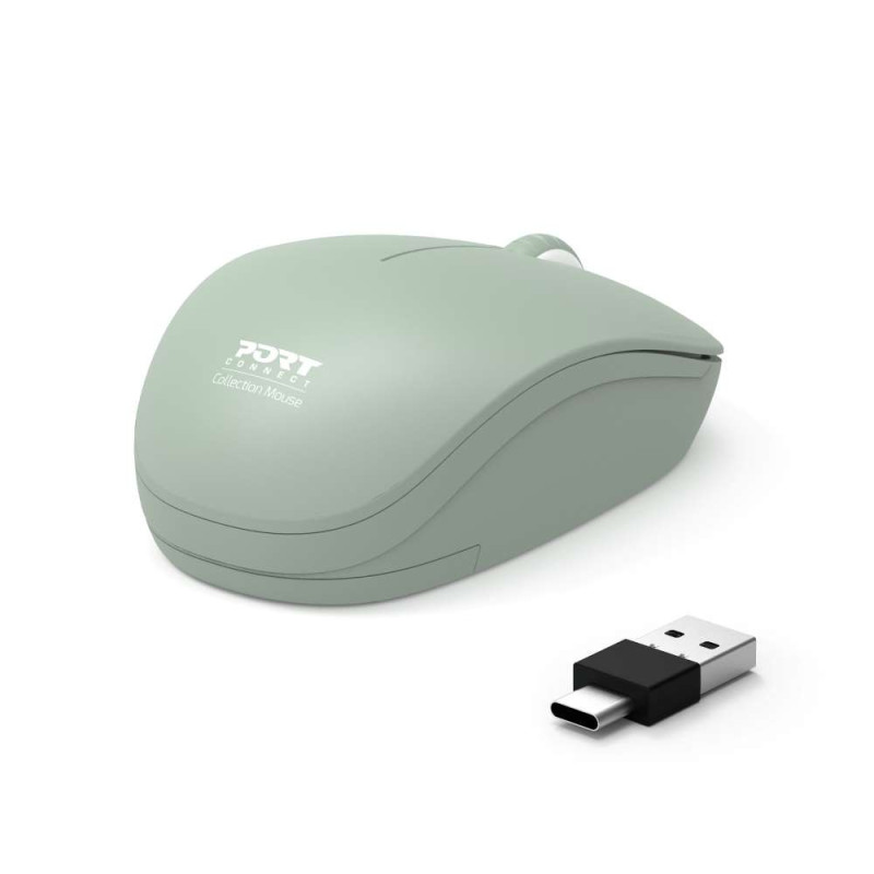 PORT CONNECT Mouse | Collection II | Wireless | 2.4 GHz | Vert Olive