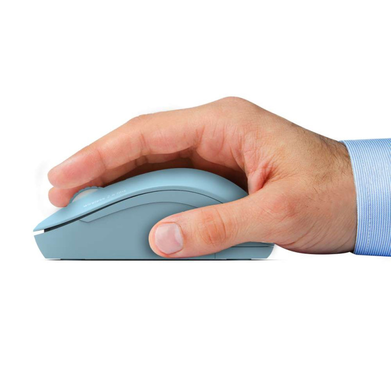 PORT CONNECT Mouse | Collection II | Wireless | 2.4 GHz | Pastel Blue