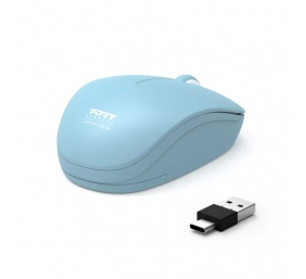 PORT CONNECT Mouse | Collection II | Wireless | 2.4 GHz | Pastel Blue