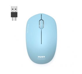 PORT CONNECT Mouse | Collection II | Wireless | 2.4 GHz | Pastel Blue