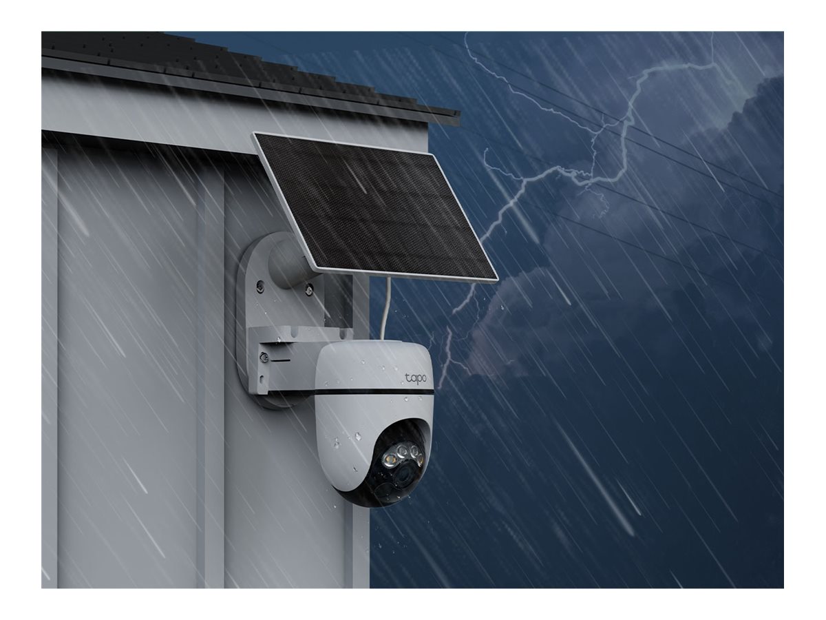 TP-Link TC90 KIT Solar-Powered Pan/Tilt Security Camera Kit | TP-LINK