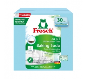 Frosch indaplovės tabletės su soda (viskas viename) 30x18 g