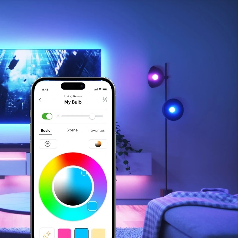 Nanoleaf Essentials Smart A60 Bulb Matter WiFi 900Lm 2700-6500K, 4pcs pack | E27 | 9 W | RGBCW