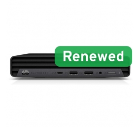HP Renewed Grade B | EliteDesk 800 G6 Desktop Mini | Intel Core i5 | i5-10500 | 8 GB | SSD | 256 GB | Intel UHD Graphics 630 | Windows 11 Pro