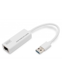 Digitus | USB 3.0 to Gigabit Ethernet Adapter USB-A Male, 10/100/1000 Mbps | DN-3023 | Network Adapter