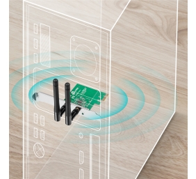 TP-Link TL-WN881ND 300Mbps Wireless N PCI Express Adapteris