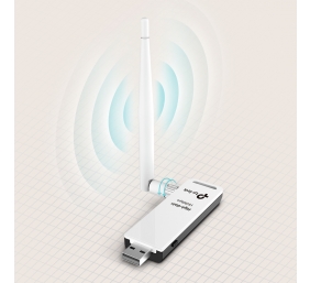 TP-LINK | USB 2.0 Adapter | TL-WN722N | 2.4GHz, 802.11n, 150 Mbps, 1xDetachable antenna 4dBi