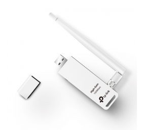 TP-LINK | USB 2.0 Adapter | TL-WN722N | 2.4GHz, 802.11n, 150 Mbps, 1xDetachable antenna 4dBi