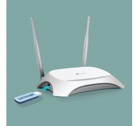 TP-LINK | 3G/4G Router | TL-MR3420 | 802.11n | 300 Mbit/s | 10/100 Mbit/s | Mesh Support No | MU-MiMO No | 3G/4G via optional USB adapter | Antenna type 2xExternal | 1xUSB 2.0