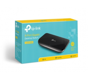 TP-LINK | Switch | TL-SG1008D | Unmanaged | Desktop | Gigabit Ethernet (copper) ports quantity 8 | Power supply type External | 36 month(s)