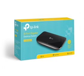 TP-LINK | Switch | TL-SG1008D | Unmanaged | Desktop | 1 Gbps (RJ-45) ports quantity 8 | Power supply type External | 36 month(s)