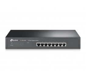 TP-LINK | 8-Port Gigabit Switch | TL-SG1008 | Unmanaged | Desktop/Rackmountable | 1 Gbps (RJ-45) ports quantity | 10 Gbps (RJ-45) ports quantity | SFP ports quantity | SFP+ ports quantity | Combo ports quantity | PoE ports quantity | PoE+ ports quantity |