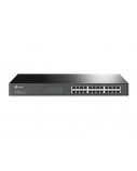 TP-LINK | 24-Port Gigabit Rackmount Switch | TL-SG1024 | Unmanaged | Rackmountable | 1 Gbps (RJ-45) ports quantity | 10 Gbps (RJ-45) ports quantity | SFP ports quantity | SFP+ ports quantity | Combo ports quantity | PoE ports quantity | PoE+ ports quantit