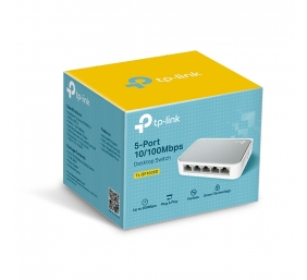 TP-LINK | Switch | TL-SF1005D | Unmanaged | Desktop | 10/100 Mbps (RJ-45) ports quantity 5 | Power supply type External