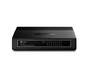 TP-LINK | Switch | TL-SF1016D | Desktop | 10/100 Mbps (RJ-45) ports quantity 16 | Power supply type External