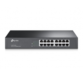 TP-LINK | Switch | TL-SF1016DS | Unmanaged | Desktop/Rackmountable | 10/100 Mbps (RJ-45) ports quantity 16 | Power supply type External