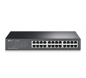 TP-LINK | Switch | TL-SF1024D | Unmanaged | Desktop/Rackmountable | 10/100 Mbps (RJ-45) ports quantity 24 | Power supply type External