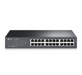 TP-LINK | Switch | TL-SF1024D | Unmanaged | Desktop/Rackmountable | 10/100 Mbps (RJ-45) ports quantity 24 | 1 Gbps (RJ-45) ports quantity | SFP ports quantity | PoE ports quantity | PoE+ ports quantity | Power supply type External | month(s)