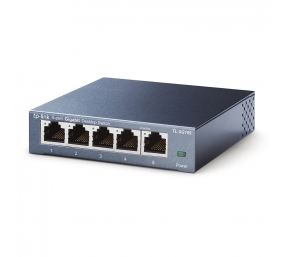 TP-LINK | Switch | TL-SG105 | Unmanaged | Desktop | 1 Gbps (RJ-45) ports quantity 5 | Power supply type External | 24 month(s)