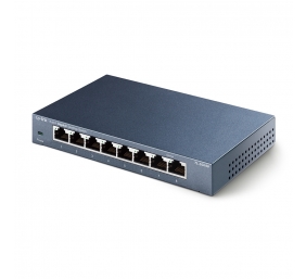 TP-LINK | Switch | TL-SG108 | Unmanaged | Desktop | Gigabit Ethernet (copper) ports quantity 8 | Power supply type External