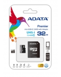 ADATA Premier UHS-I 32 GB SDHC Flash memory class 10 SD adapter