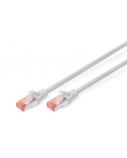 Digitus CAT 6 S/FTP | Patch cord | Length 15 m | Grey